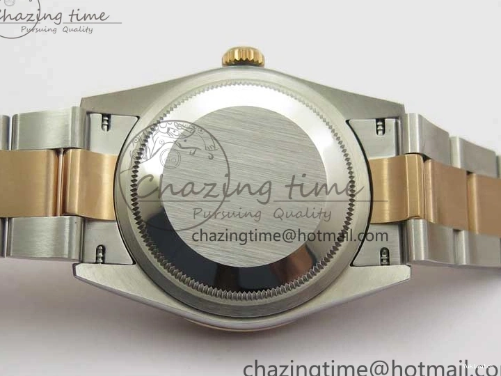 126281 Bracelet BP Gray DateJust Oyster 1:1 Best on Edition Maker RG SS 36 Roman Dial 0417